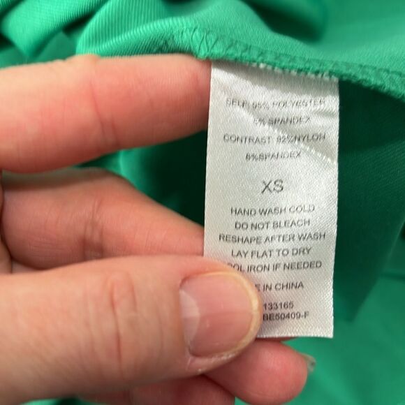 Francescas | Women’s Green Fit & Flare Cocktail Lace Tank Summer Dress Size XS - Picture 10 of 10